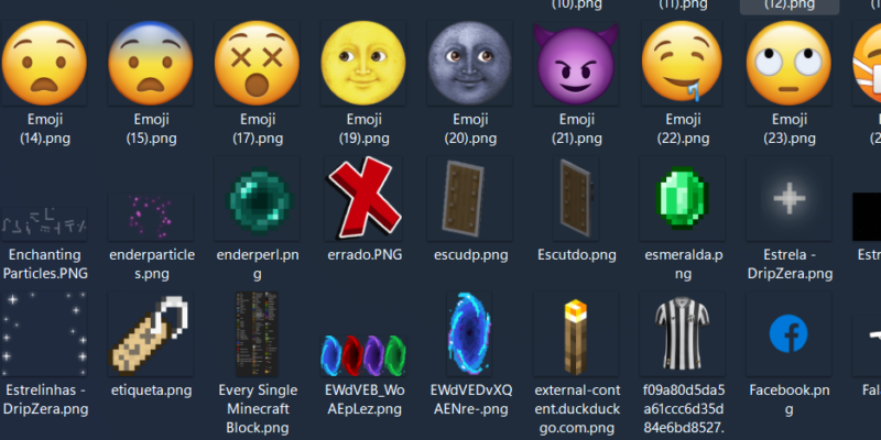 Pack de imagens PNG